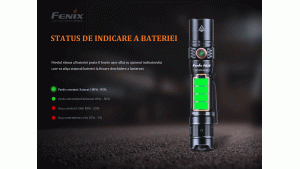 Fenix PD35 V3.0 - Lanternă Tactică - 1700 Lumeni - 357 Metri - Black